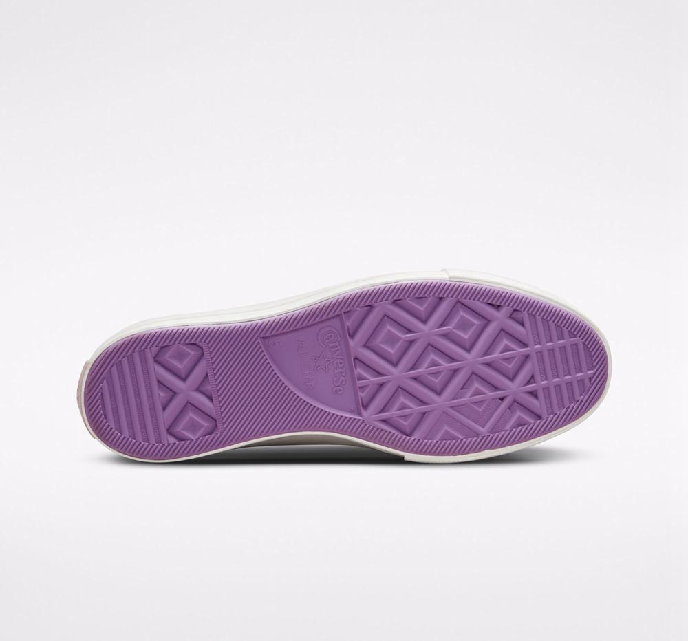 Zapatos Plataforma Tenis Converse Chuck Taylor All Star Lift Future Utility High Top Mujer Negras Moradas  Colombia |  QLDXZ-9462
