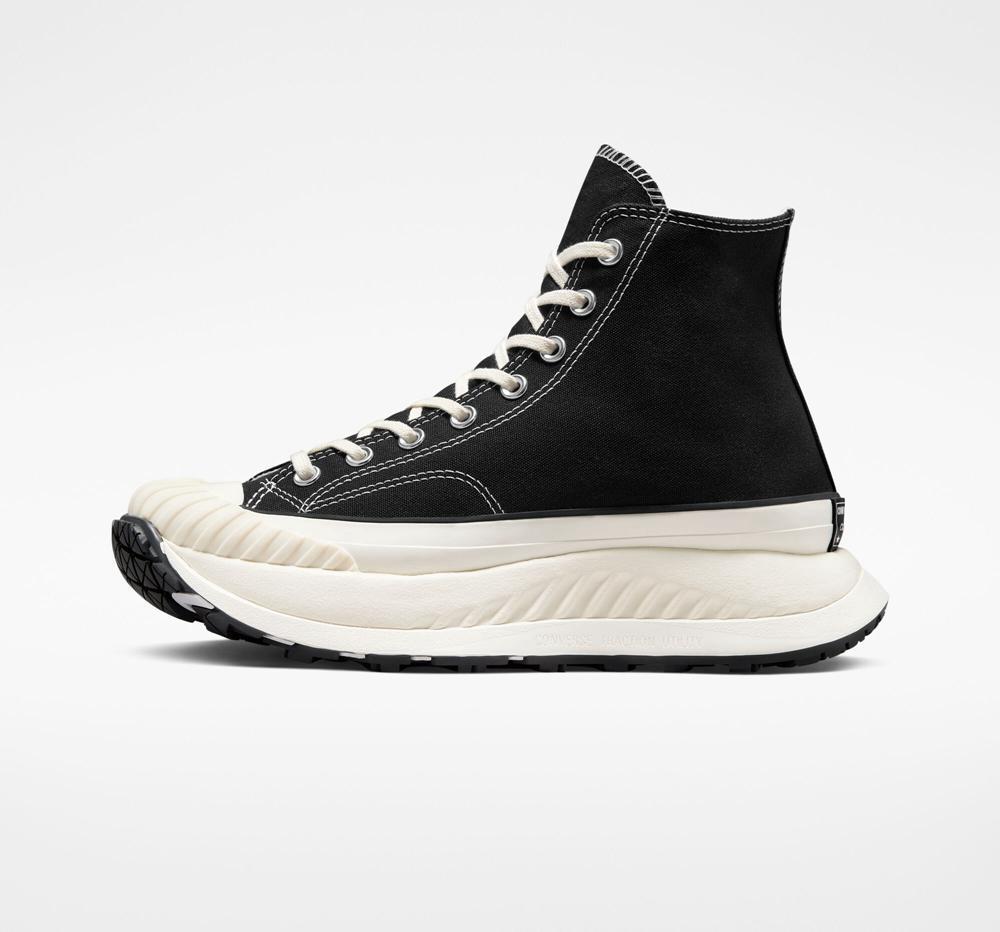 Zapatos Plataforma Tenis Converse Chuck 70 At Cx Unisex High Top Hombre Negras Negras  Colombia |  WIGKD-0569
