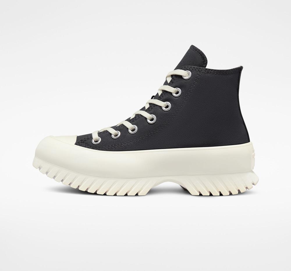 Zapatos Plataforma Tenis Converse Chuck Taylor All Star Lugged 2.0 Unisex High Top Hombre Gris Negras  Colombia |  YZKHQ-6753