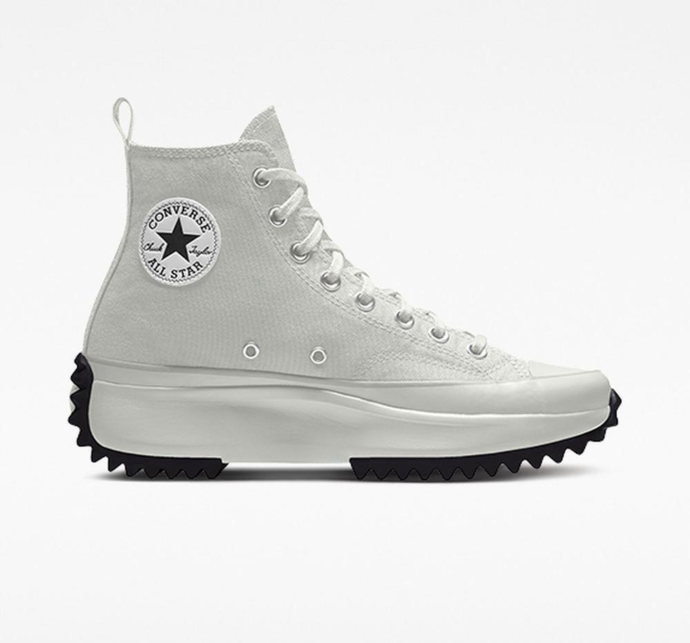 Zapatos Plataforma Tenis Converse Custom Run Star Hike By You Unisex High Top Mujer Gris  Colombia |  CVUSB-7649