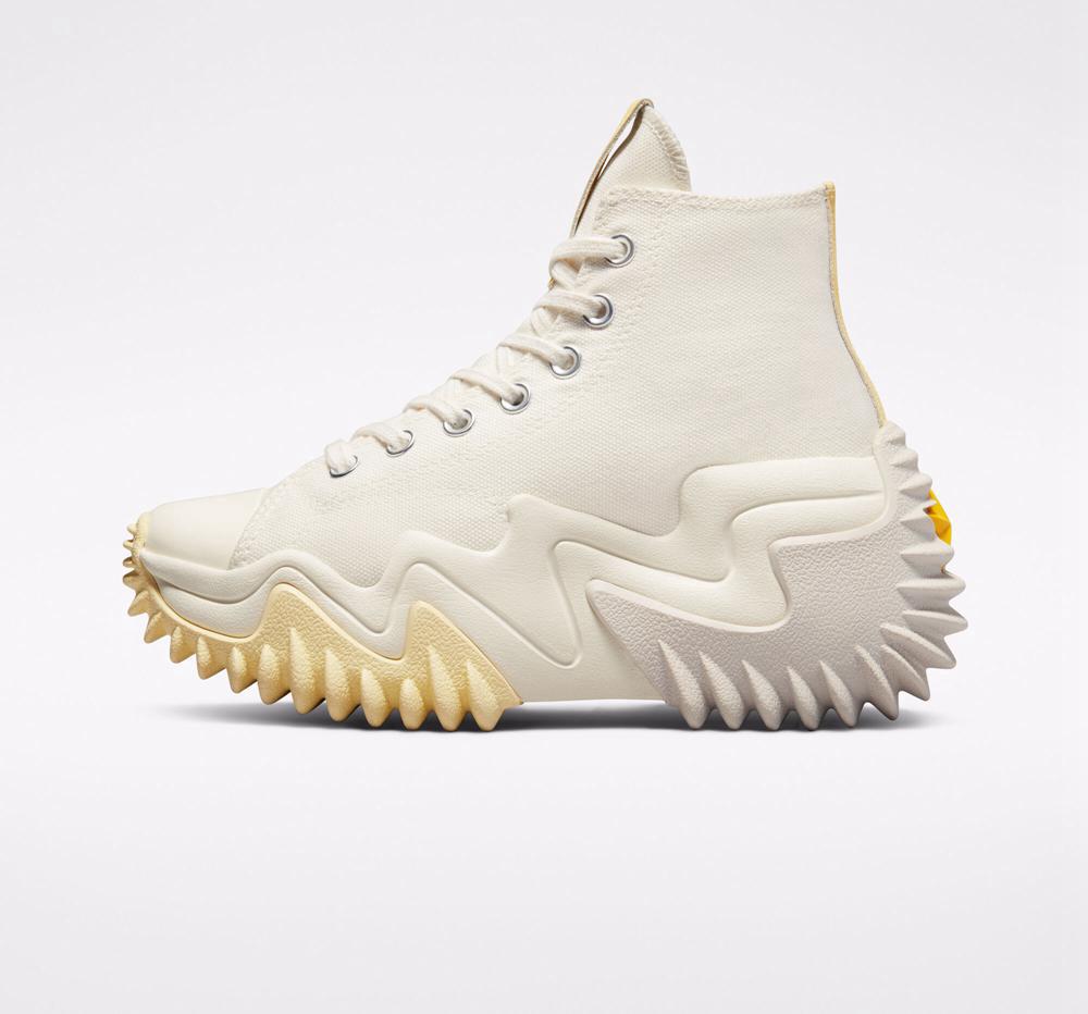 Zapatos Plataforma Tenis Converse Run Star Motion Cx Unisex High Top Hombre Blancas  Colombia |  EMBIA-1594