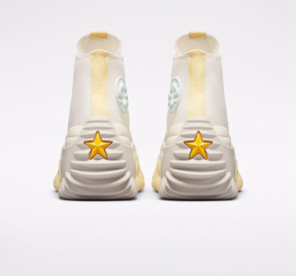 Zapatos Plataforma Tenis Converse Run Star Motion Cx Unisex High Top Hombre Blancas  Colombia |  EMBIA-1594