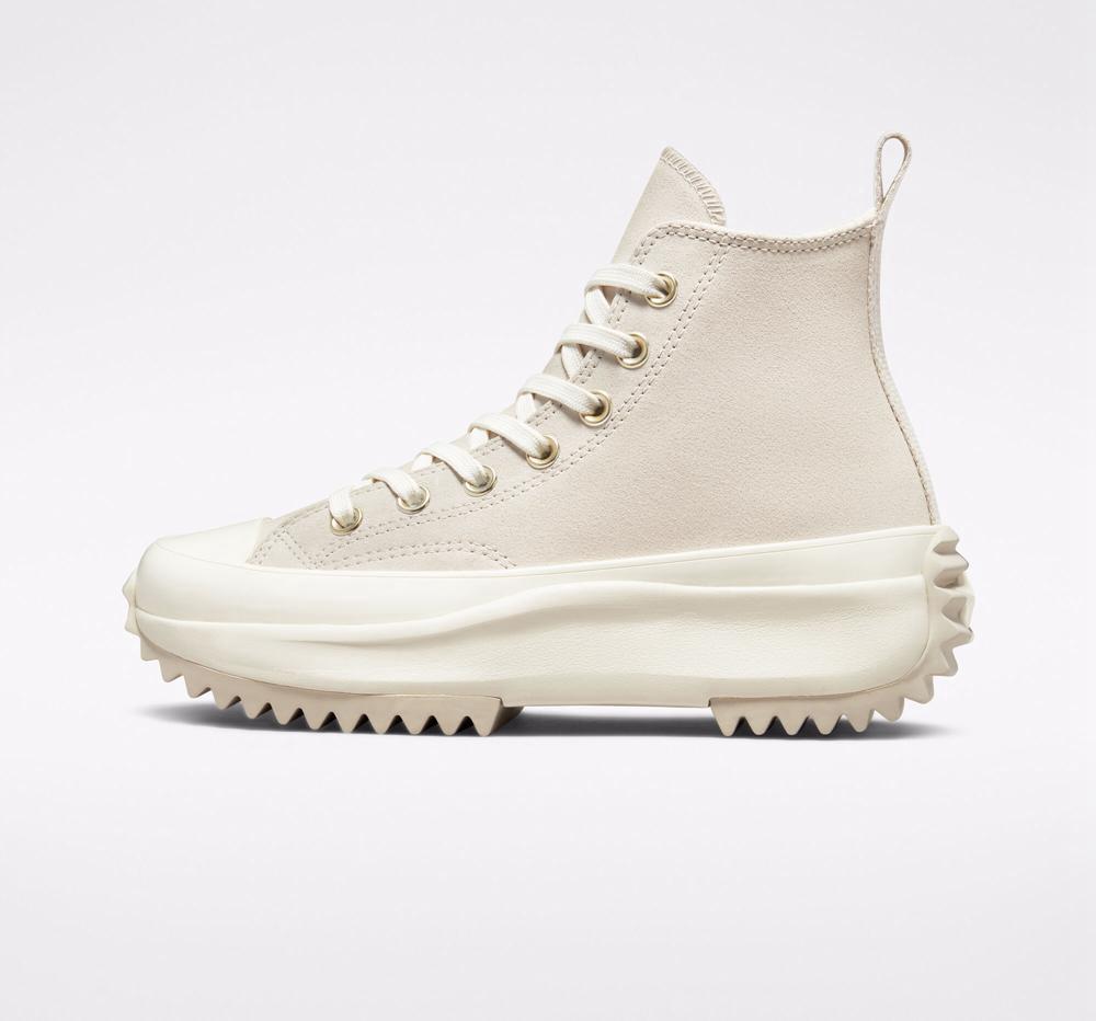 Zapatos Plataforma Tenis Converse Run Star Hike Earthy Neutrals Unisex High Top Hombre Kaki  Colombia |  EVALF-2068