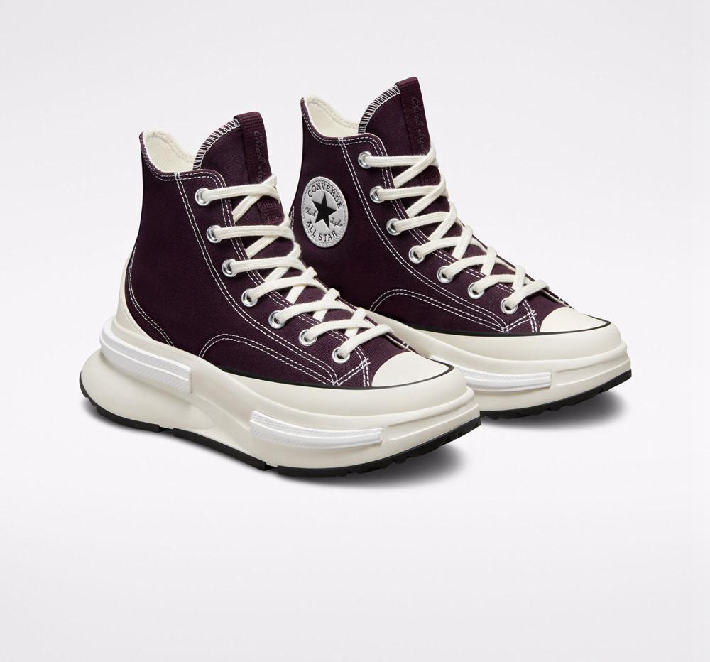 Zapatos Plataforma Tenis Converse Run Star Legacy Cx Unisex High Top Mujer Negras Blancas  Colombia |  IGOCS-3214