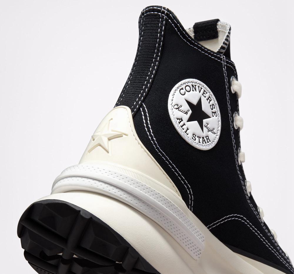 Zapatos Plataforma Tenis Converse Run Star Legacy Cx Unisex High Top Mujer Negras Blancas  Colombia |  JBVKH-5308