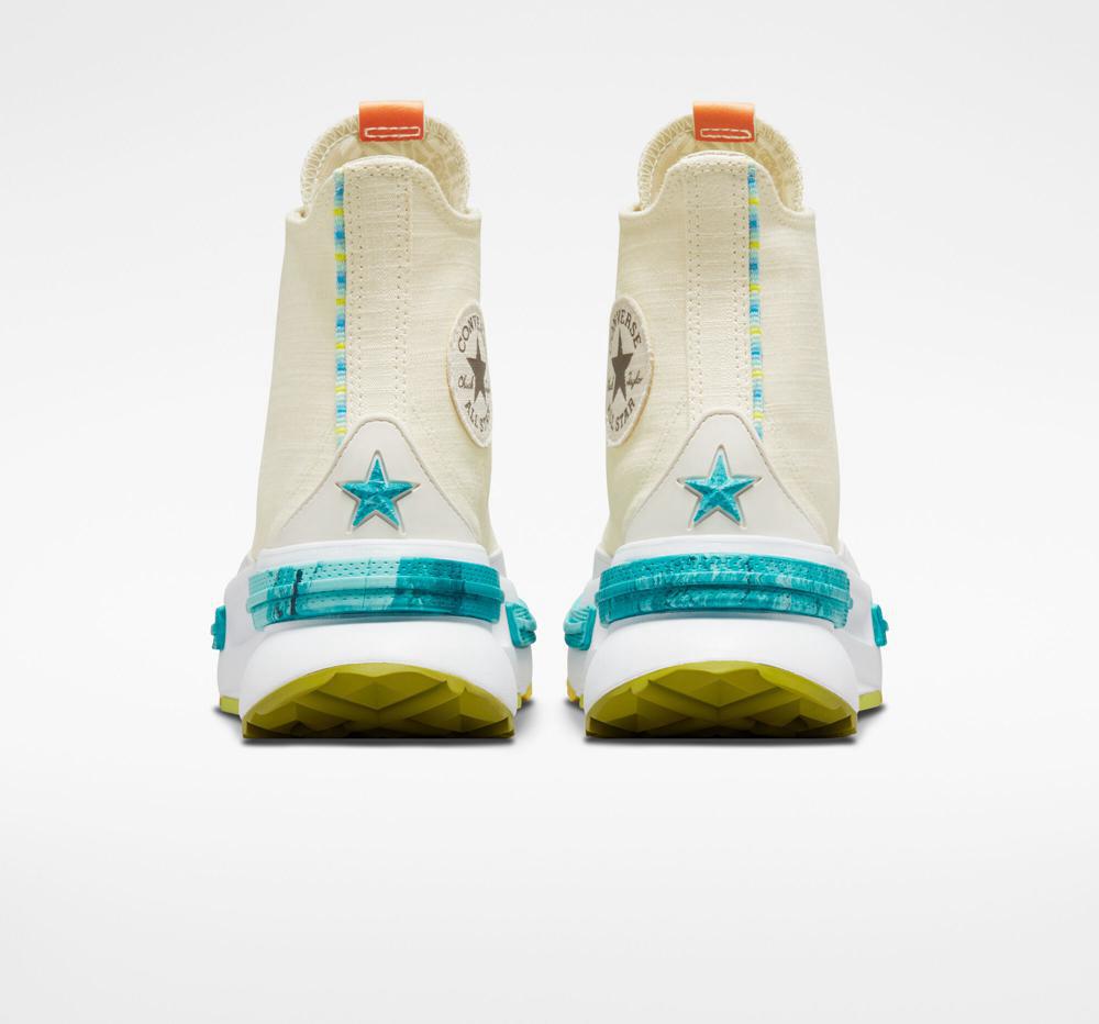 Zapatos Plataforma Tenis Converse Run Star Legacy Cx Mi Gente%2C Mi Alegria Unisex High Top Hombre Beige Limón Verde Menta  Colombia |  OTXDA-8623