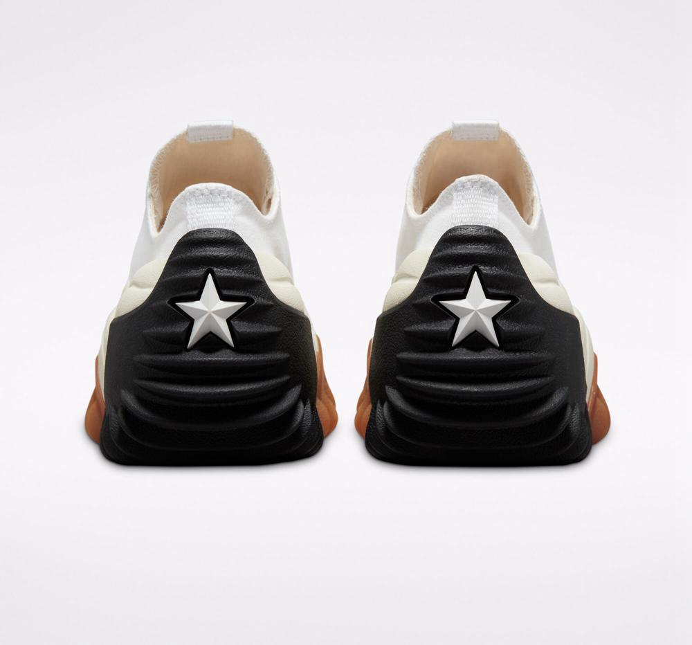 Zapatos Plataforma Tenis Converse Run Star Motion Cx Unisex Low Top Hombre Blancas Negras  Colombia |  WIDPQ-0521