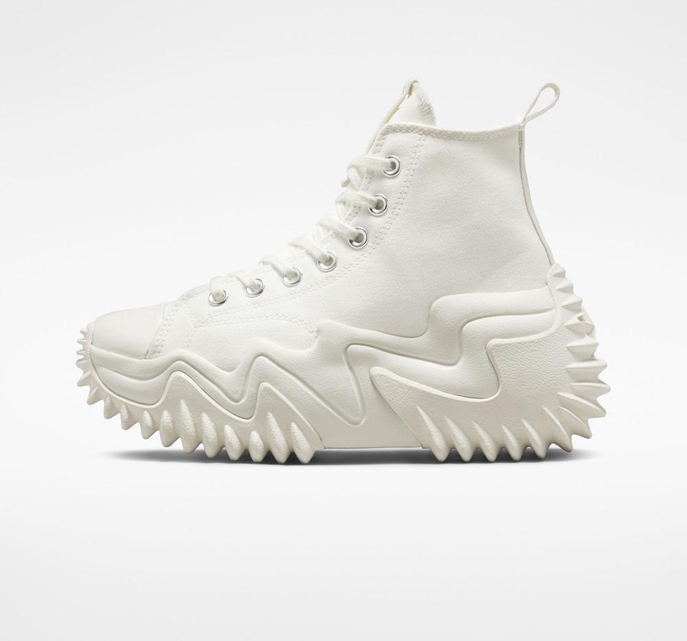 Zapatos Plataforma Tenis Converse Run Star Motion Cx Unisex High Top Mujer Blancas Verde Menta  Colombia |  XCHJG-5170